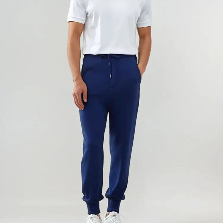 Forfinet Cashmere Kalhoty – Modrá