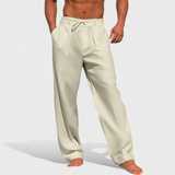 Jens – Lehká a stylová lněná kalhoty na léto