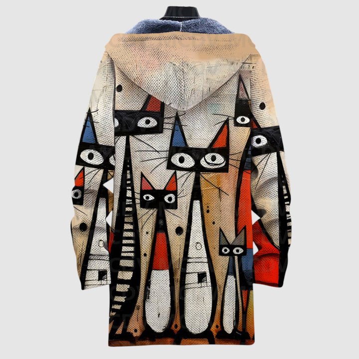 Kiara - Luxusní cardigan inspirovaný uměním