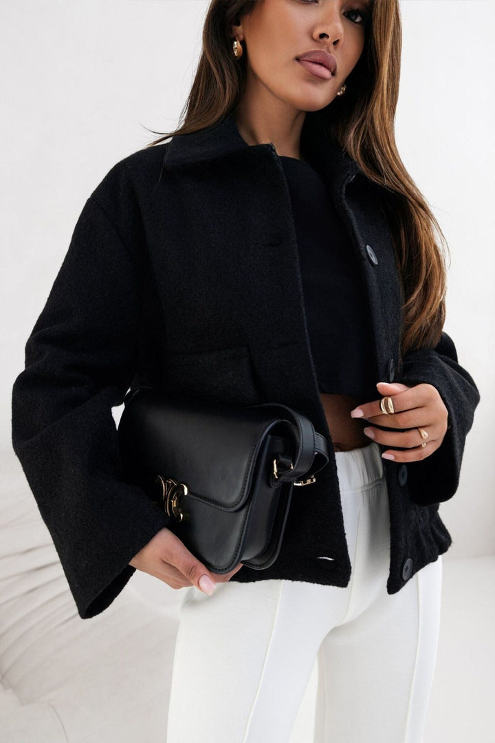 Neela - Elegantní přechodová bunda s klopovým límcem