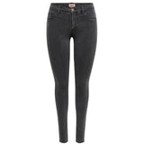 Dámské skinny jeans ONLRAIN - Tmavě šedý denim