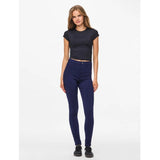 Pieces džíny PCHIGHSKIN - Námořnická modrá