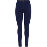 Pieces džíny PCHIGHSKIN - Námořnická modrá