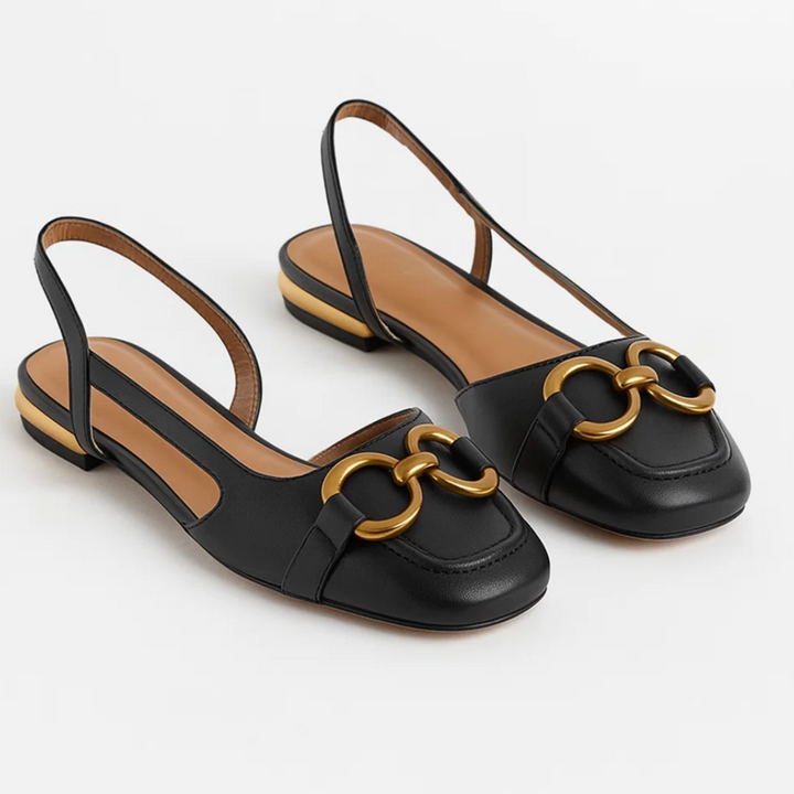 Novara - Slingback ploché boty