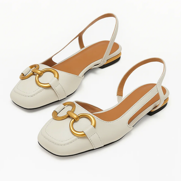 Novara - Slingback ploché boty