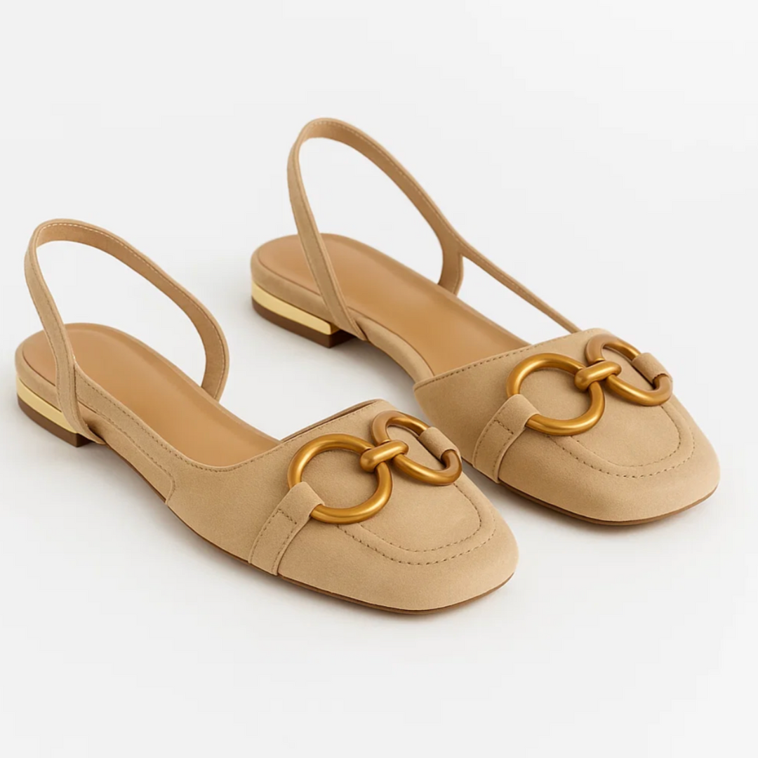 Novara - Slingback ploché boty