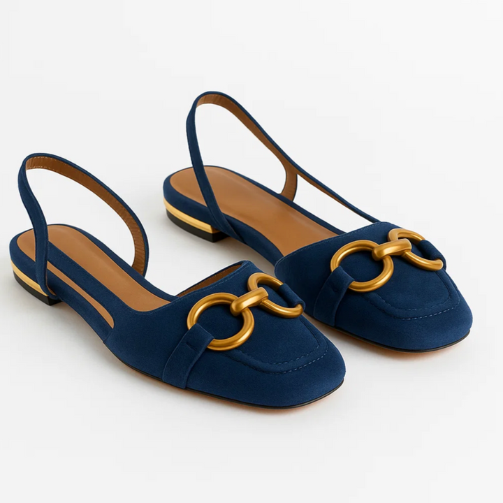 Novara - Slingback ploché boty