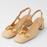 Novara - Slingback otevřené podpatky