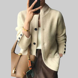 Claire - Kabát z kašmírové směsi s knoflíky