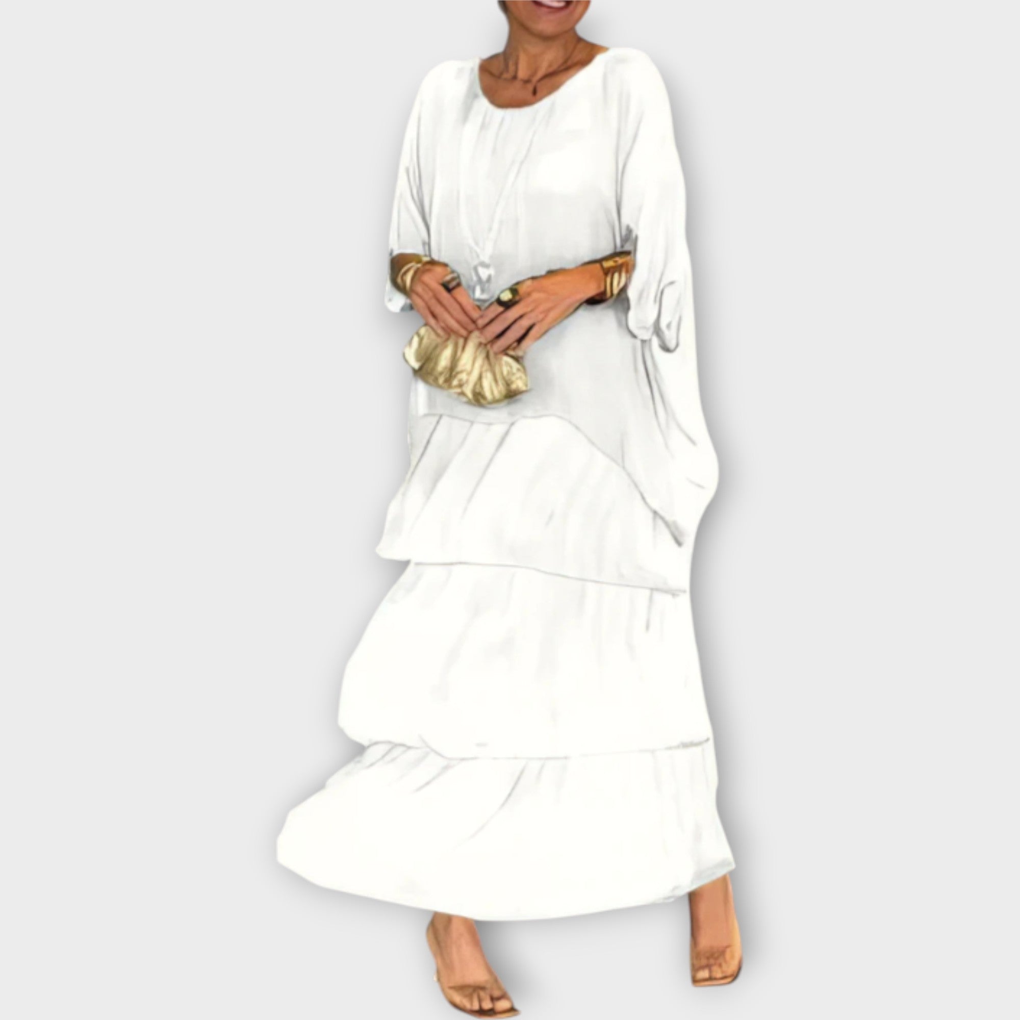 Vzdušný Set S Boho Detaily A Nadčasovou Elegancí Pro Ženy