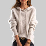 Christin - Pohodlná mikina s kapucí