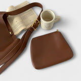 Lora - Elegantní kožená taška přes rameno