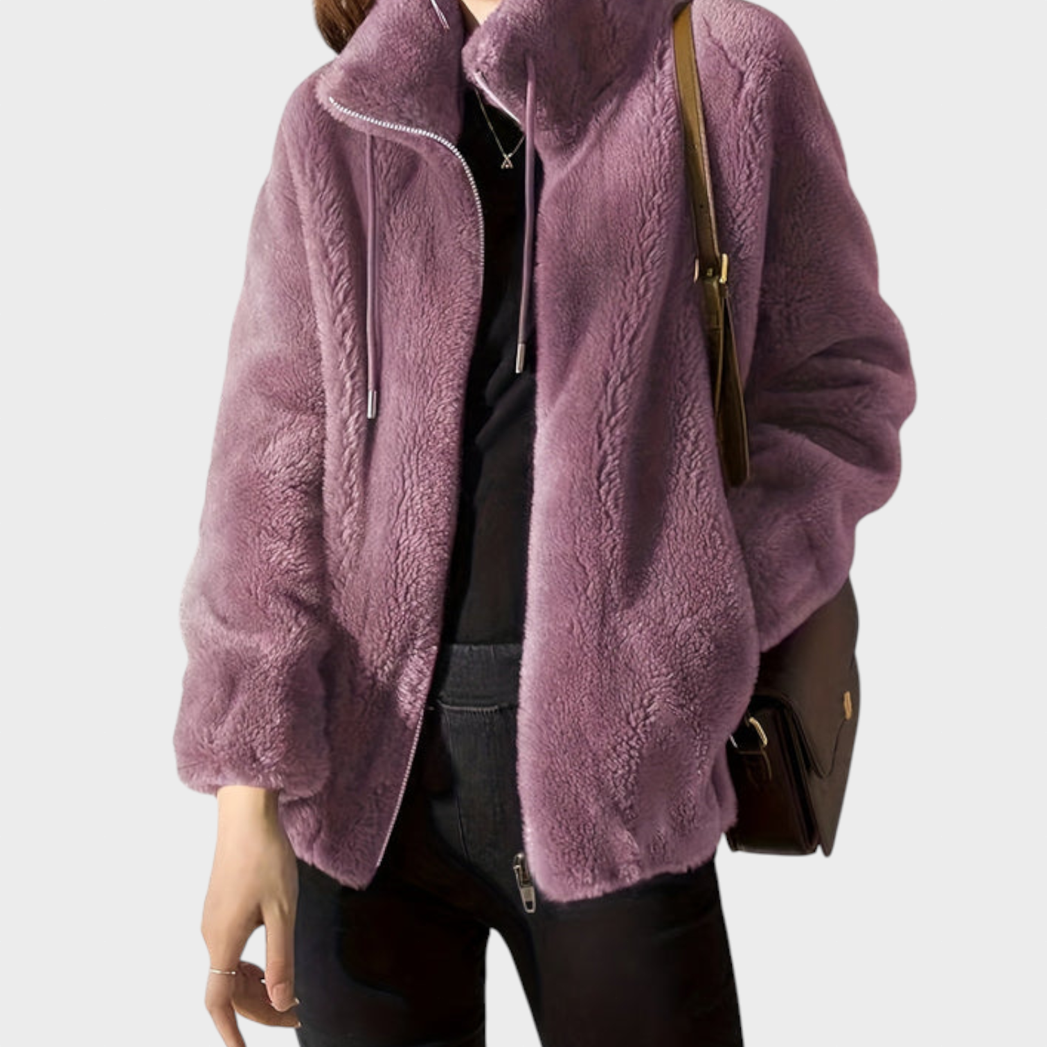 Florente - Bunda s vysokým límcem