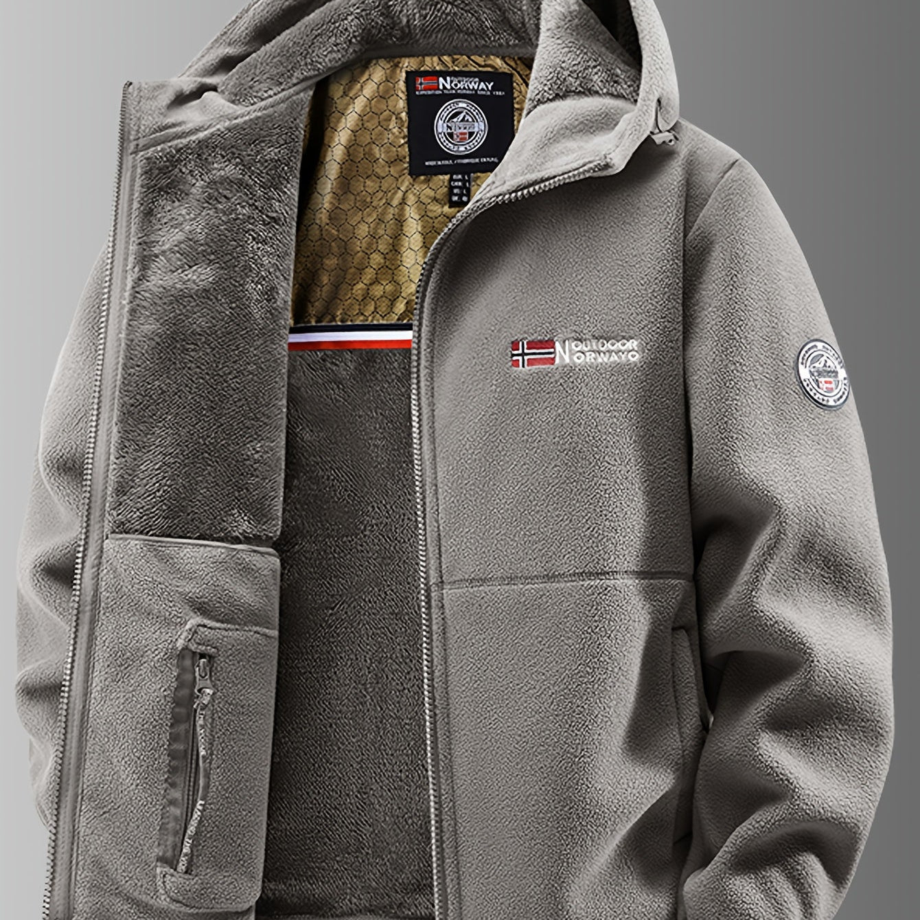 Nathaniel - Zimní bunda z thermofleece