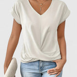 Mahrianne - Pohodlný top s V výstřihem
