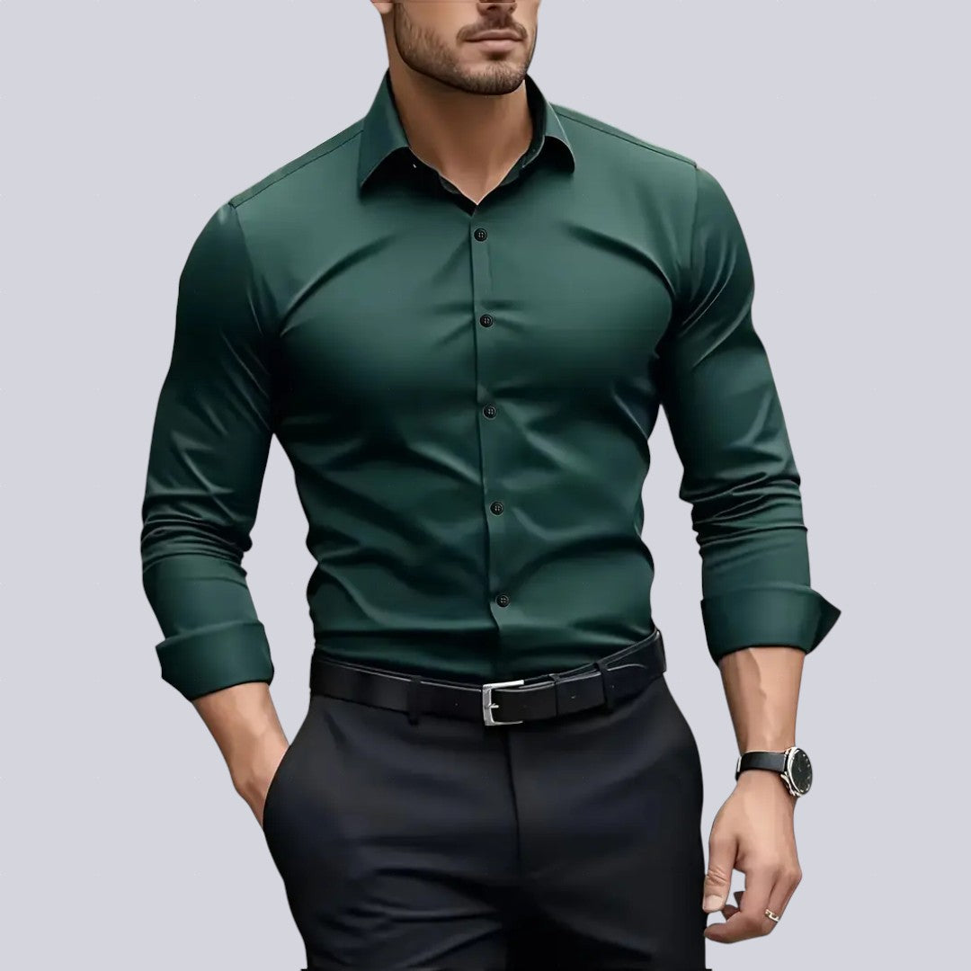 Tyson - Prodyšná košile s dlouhým rukávem