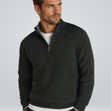 Patrick - Pletený svetr s zipem