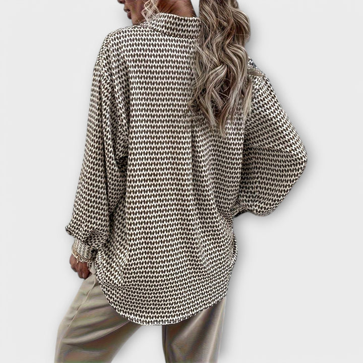 Ashley - Vintage blůza s dlouhými rukávy