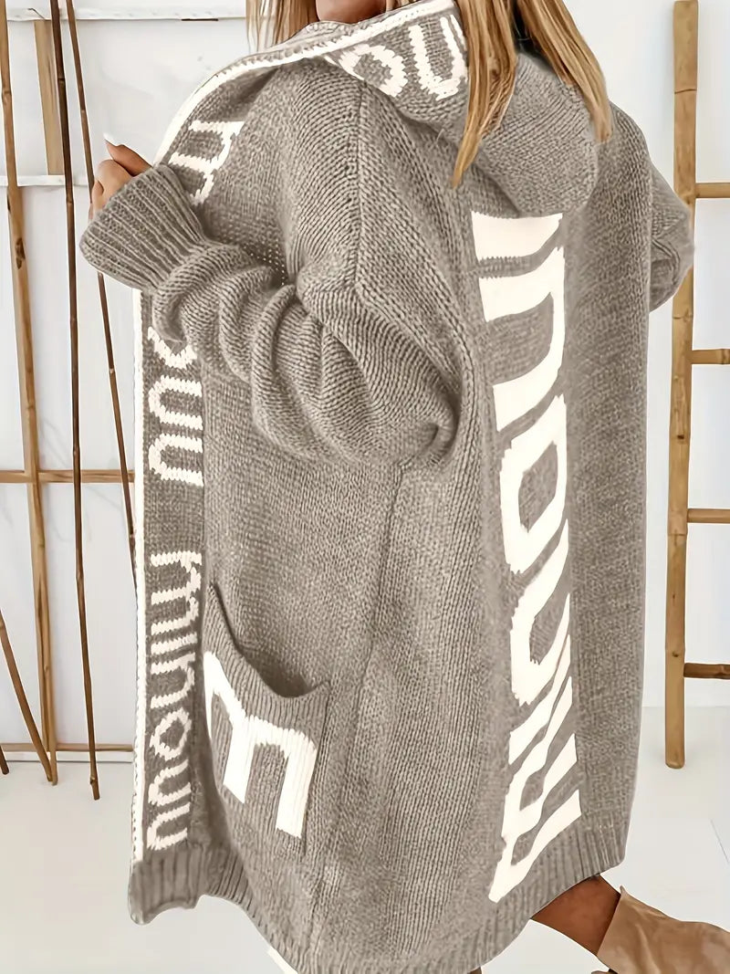 Anna - Elegantní Dlouhý Cardigan