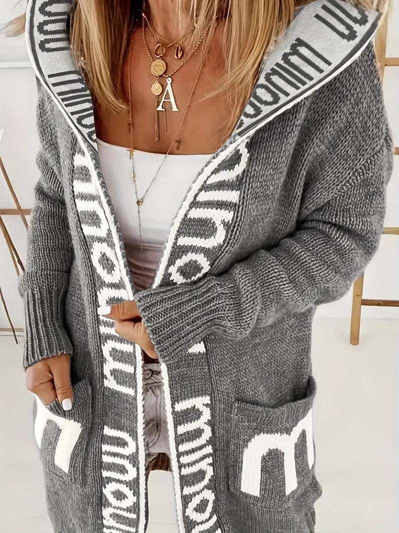 Anna - Elegantní Dlouhý Cardigan
