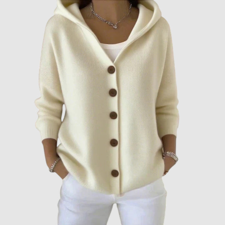 Felicia - Pletený cardigan s kapucí