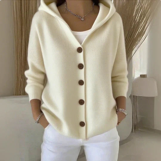 Felicia - Pletený cardigan s kapucí