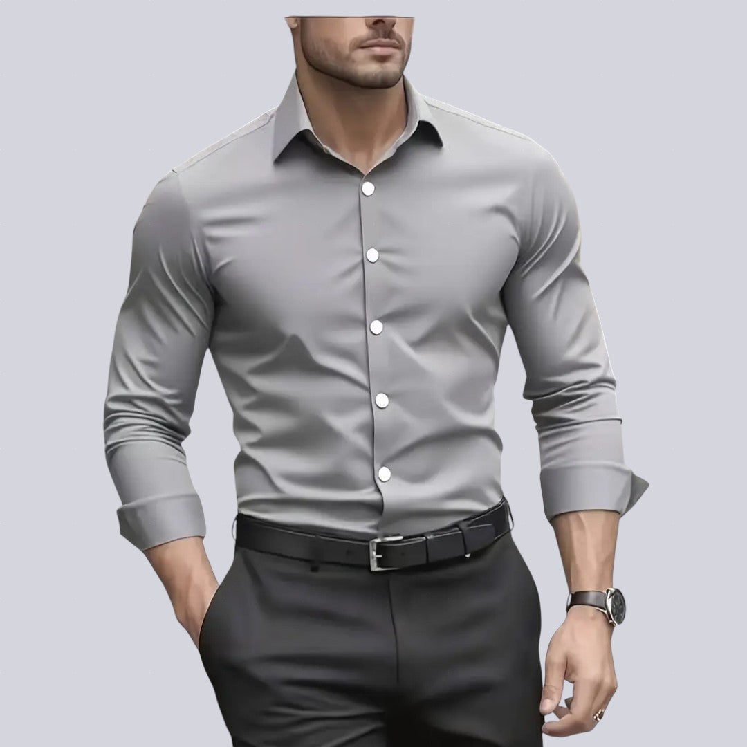 Tyson - Prodyšná košile s dlouhým rukávem