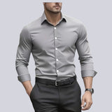 Tyson - Prodyšná košile s dlouhým rukávem