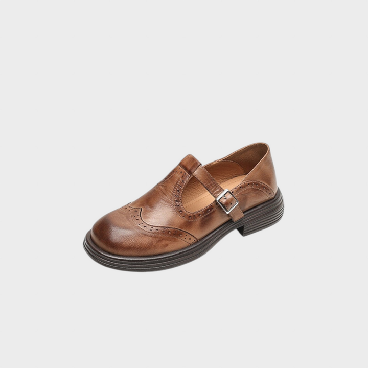 CAPITULINO - Elegantní Mary Janes z kůže