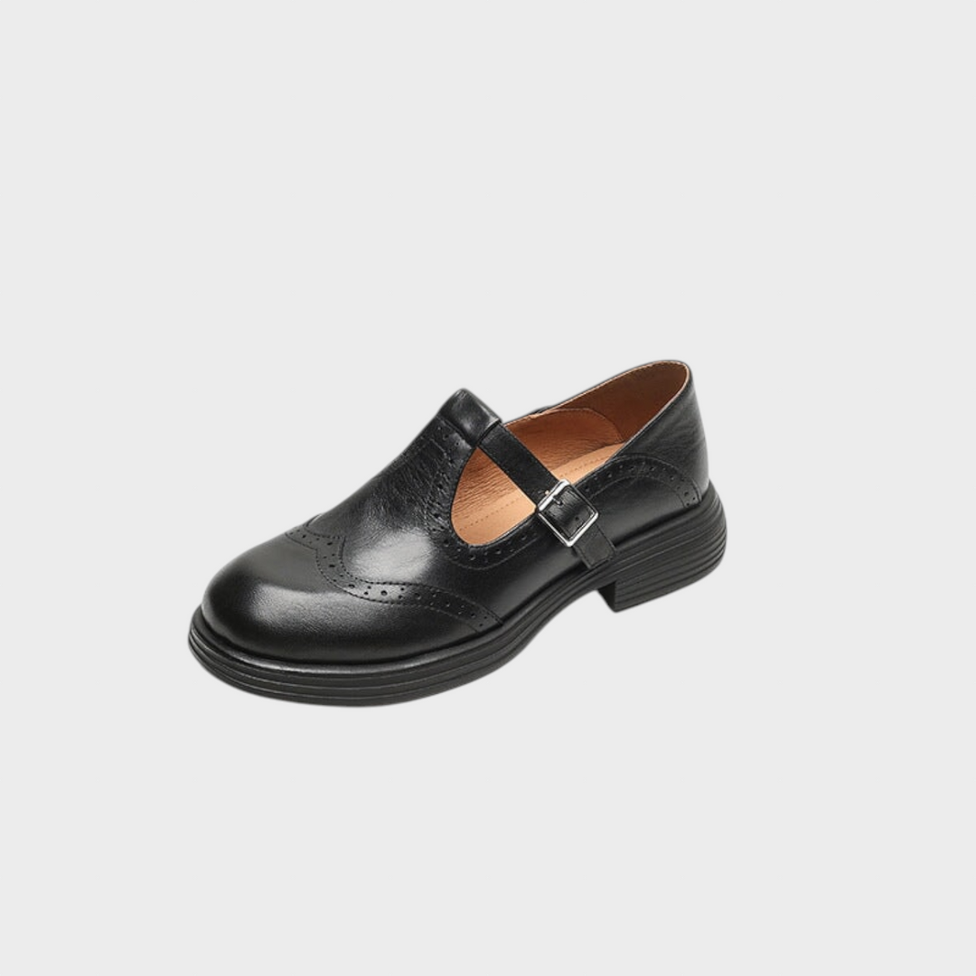 CAPITULINO - Elegantní Mary Janes z kůže