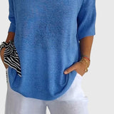 Cassandra - Elegantní top s V výstřihem