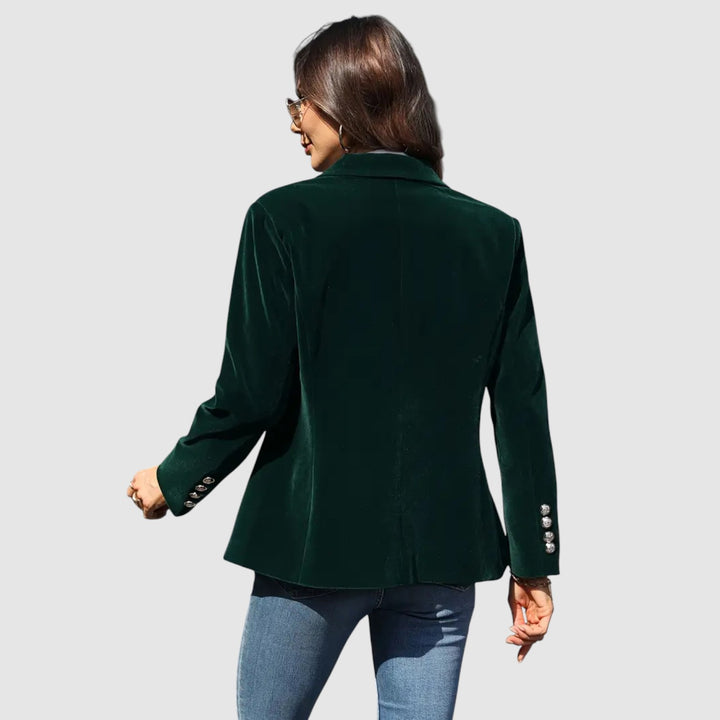 Julia - ELEGANTNÍ SAMETOVÁ BUNDA