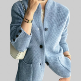 Claire - Kabát z kašmírové směsi s knoflíky