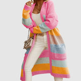 Alros - Pestrý pletený cardigan