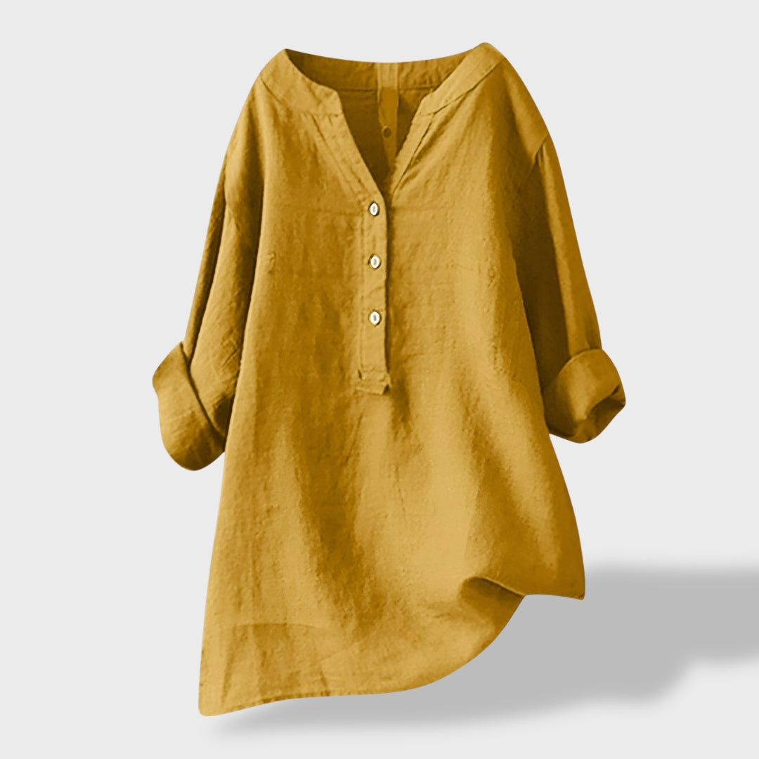 Beatriz｜Lehká letní lněná košile