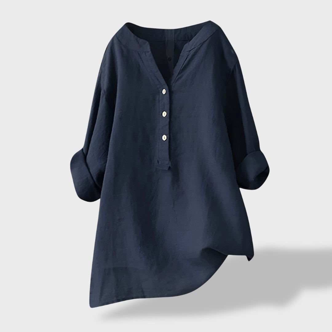 Beatriz｜Lehká letní lněná košile