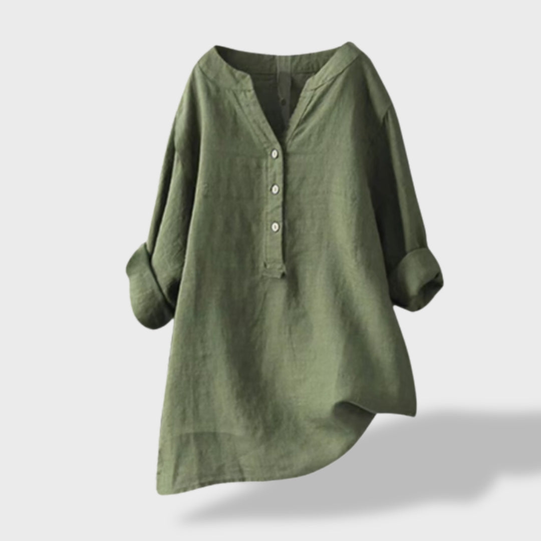 Beatriz｜Lehká letní lněná košile