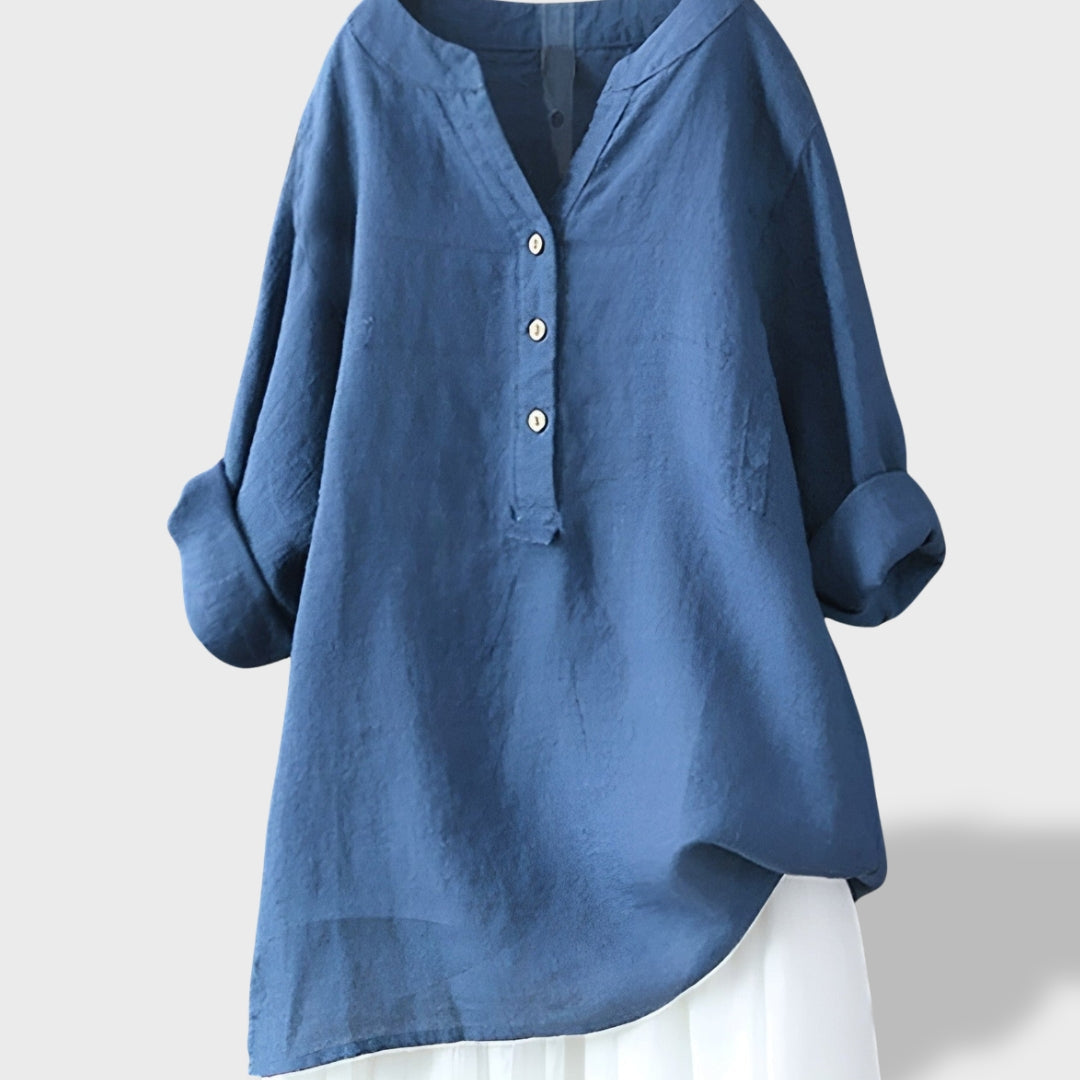 Beatriz｜Lehká letní lněná košile