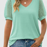 Sofrenia - Pohodlný top s výstřihem do V