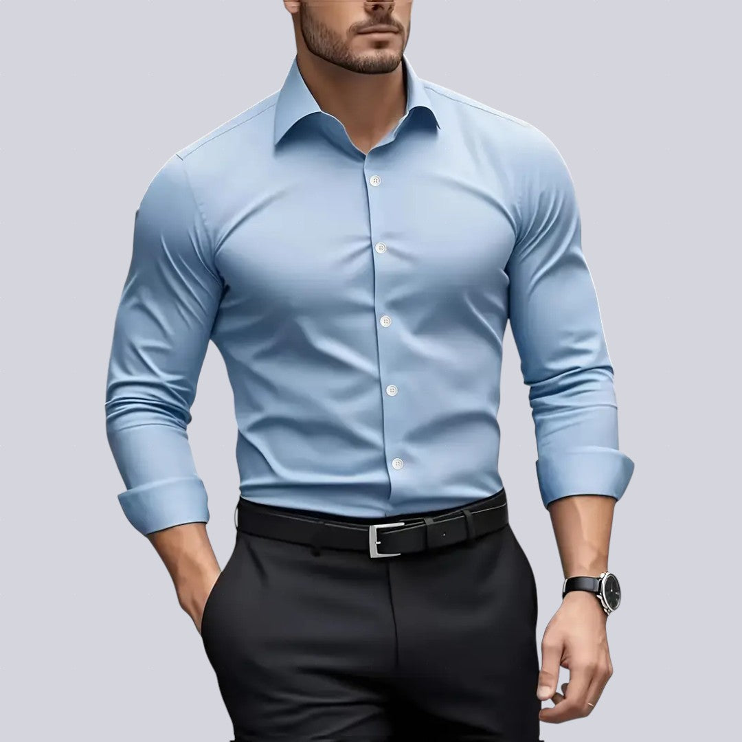 Tyson - Prodyšná košile s dlouhým rukávem