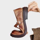 CAPITULINO - Elegantní Mary Janes z kůže