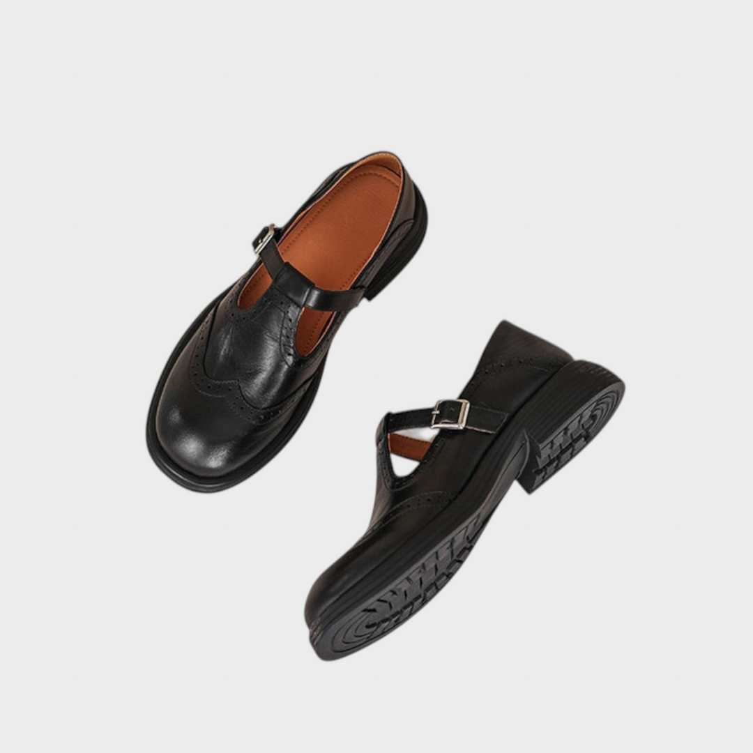 CAPITULINO - Elegantní Mary Janes z kůže