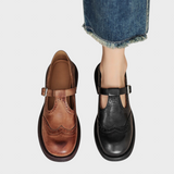 CAPITULINO - Elegantní Mary Janes z kůže