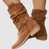 Luna - Ležérní boty s nízkým podpatkem a měkkou podrážkou