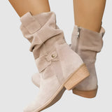 Luna - Ležérní boty s nízkým podpatkem a měkkou podrážkou