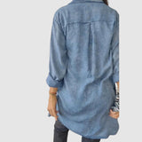 Annelie - Letní kabát s knoflíkovou lištou