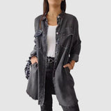 Annelie - Letní kabát s knoflíkovou lištou