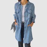 Annelie - Letní kabát s knoflíkovou lištou