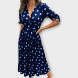 Elegantní Midi Šaty S Vzdušnou Siluetou A Pohybem Elegantním